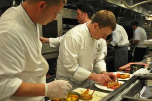 The kitchen at The Sanctuary